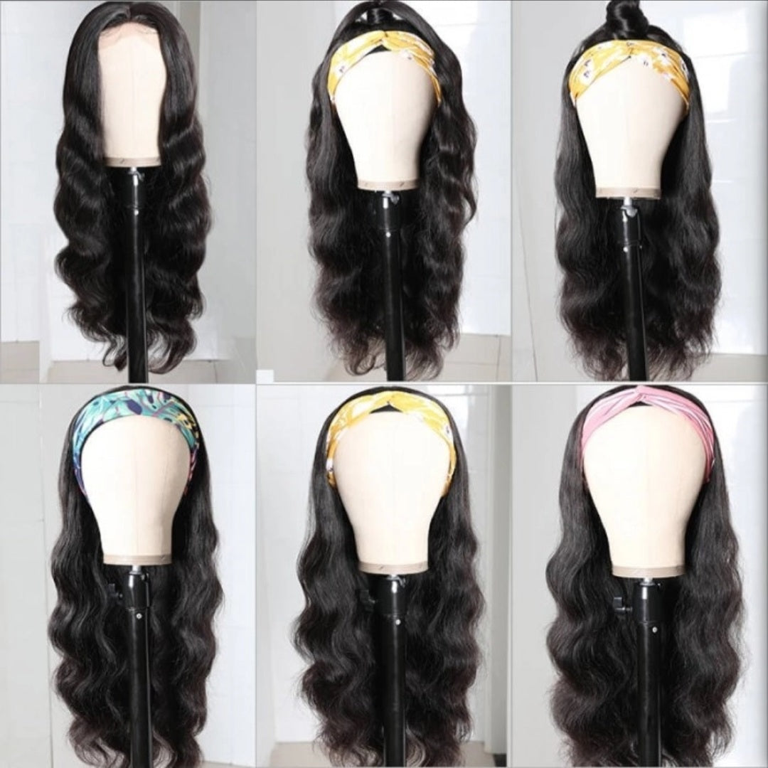 Bodywave Headband Wig