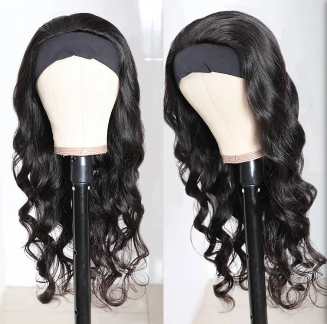 Bodywave Headband Wig