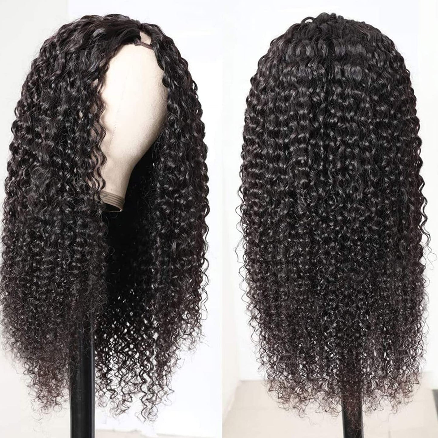 Italian Curly V-part Wig